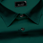 Combo of 2 Cotton striped shirt & Dark green shirt