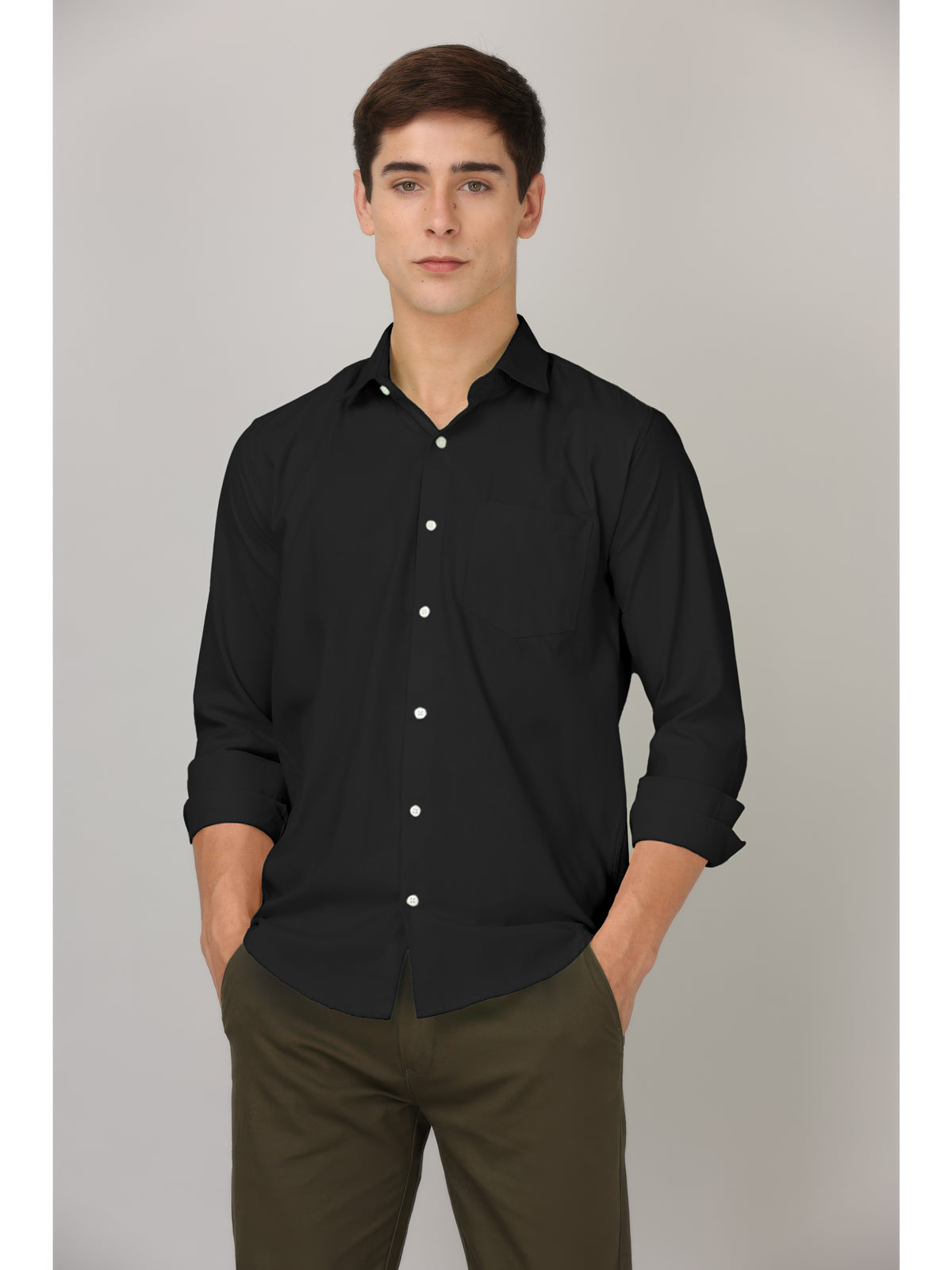 RAISIN BLACK SHIRT