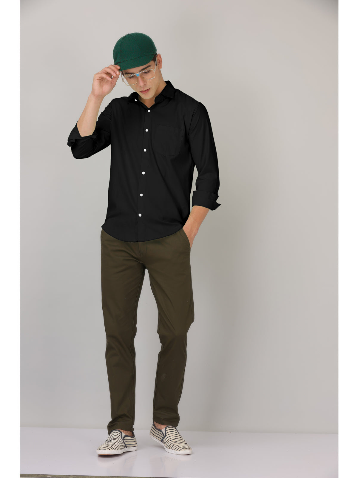 RAISIN BLACK SHIRT