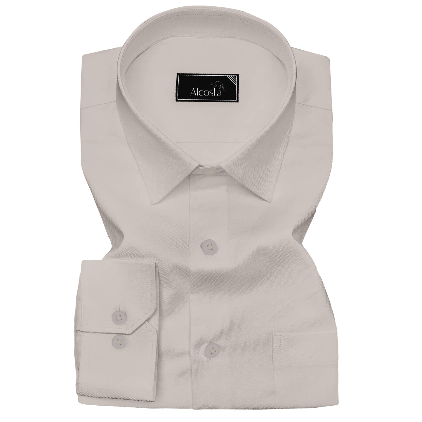 FORMAL WEAR LIGHT GREY SHIRT