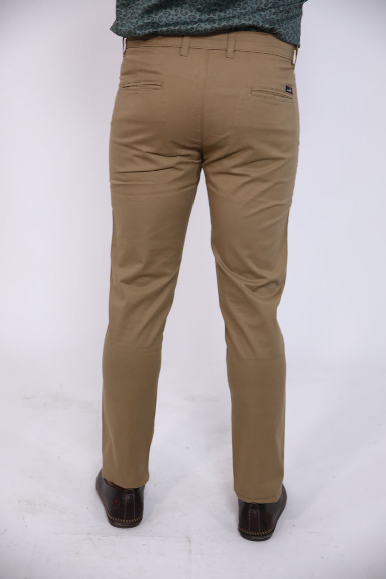 STRETCH COTTON TROUSER