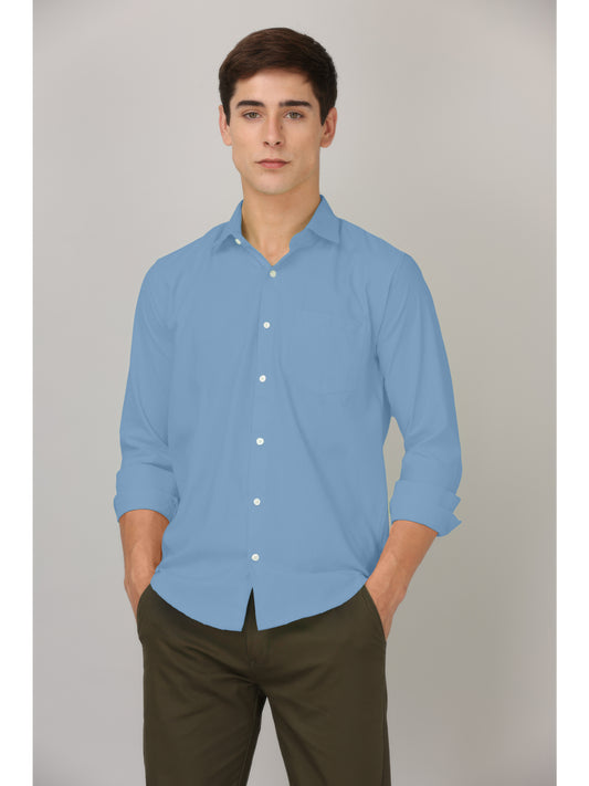 CLASSIC FORMAL LIGHT BLUE SHIRT