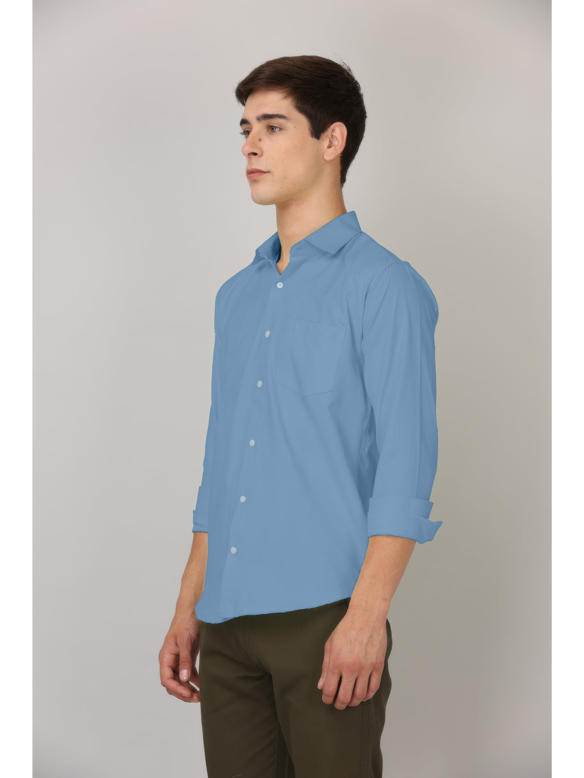 CLASSIC FORMAL LIGHT BLUE SHIRT