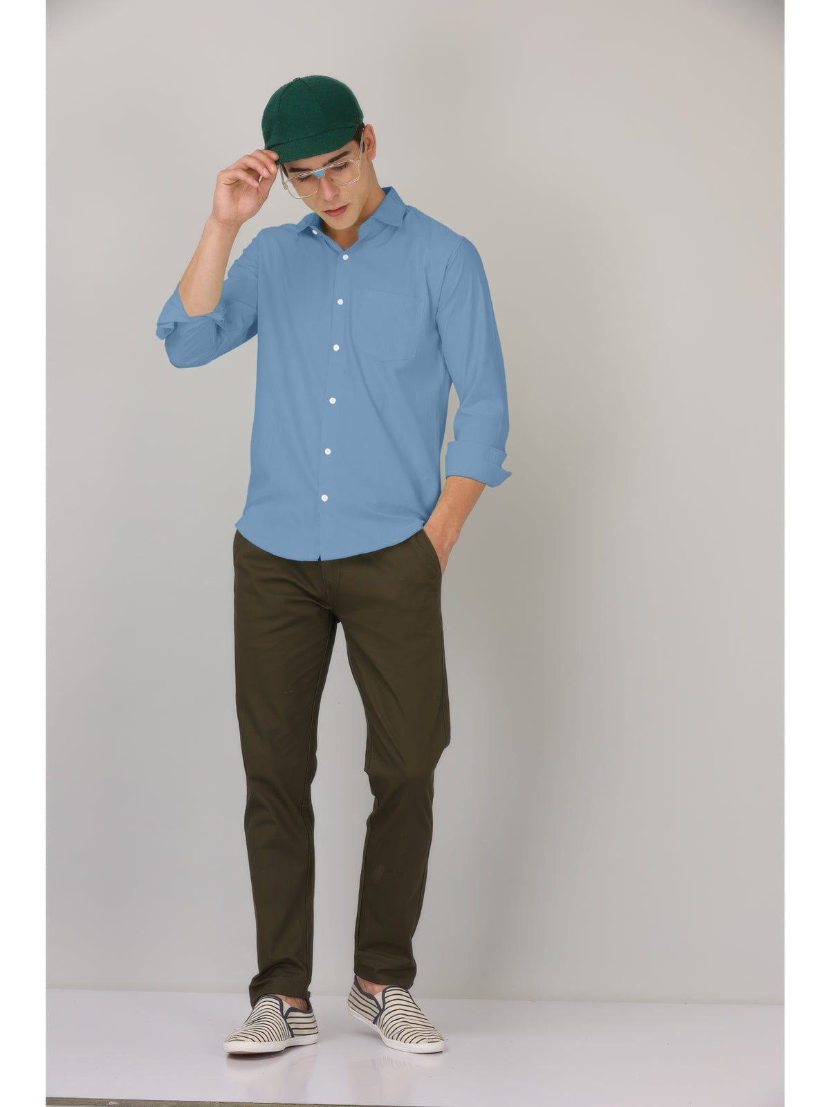 CLASSIC FORMAL LIGHT BLUE SHIRT