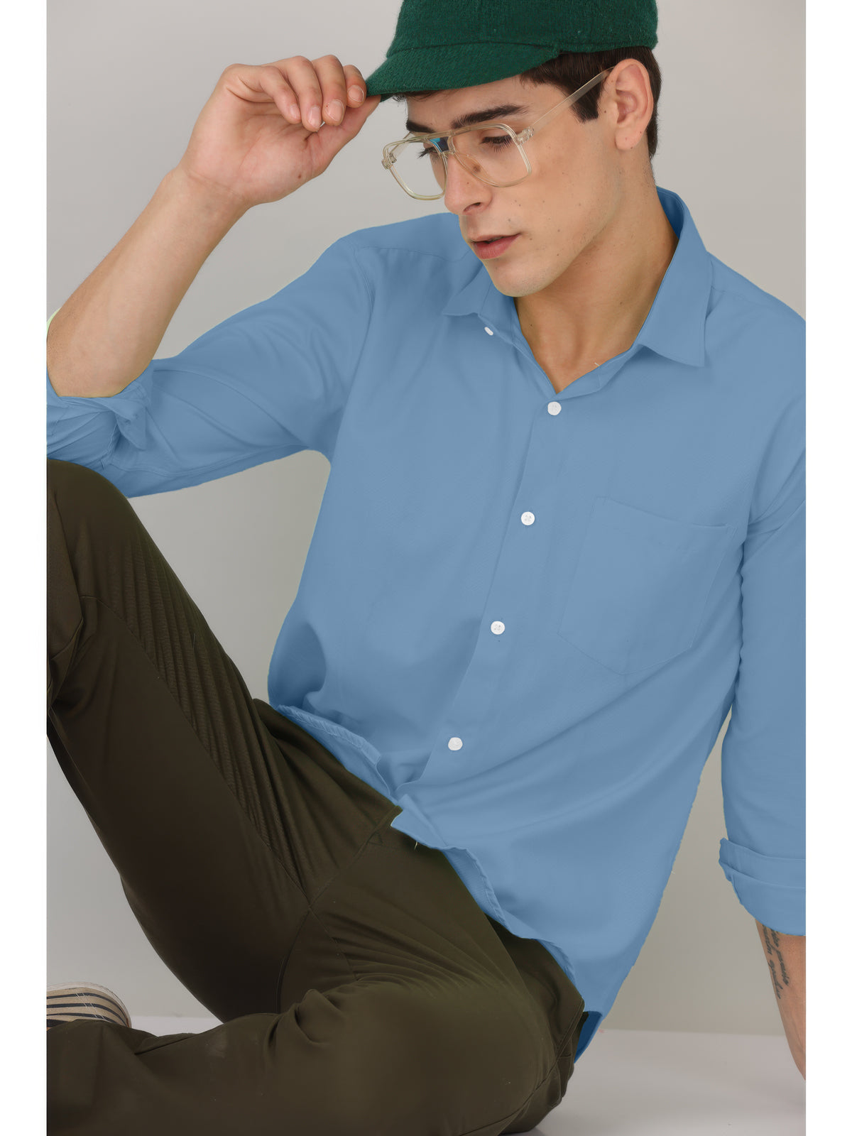 CLASSIC FORMAL LIGHT BLUE SHIRT