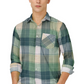 Combo of 2 Check Shirt & Striped Printed Shirt
